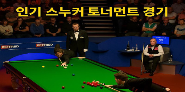 인기-스누커-토너먼트-경기 먹튀검증가이드