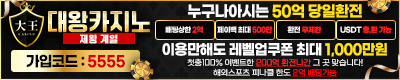 카지노사이트 대왕카지노 먹튀검증가이드